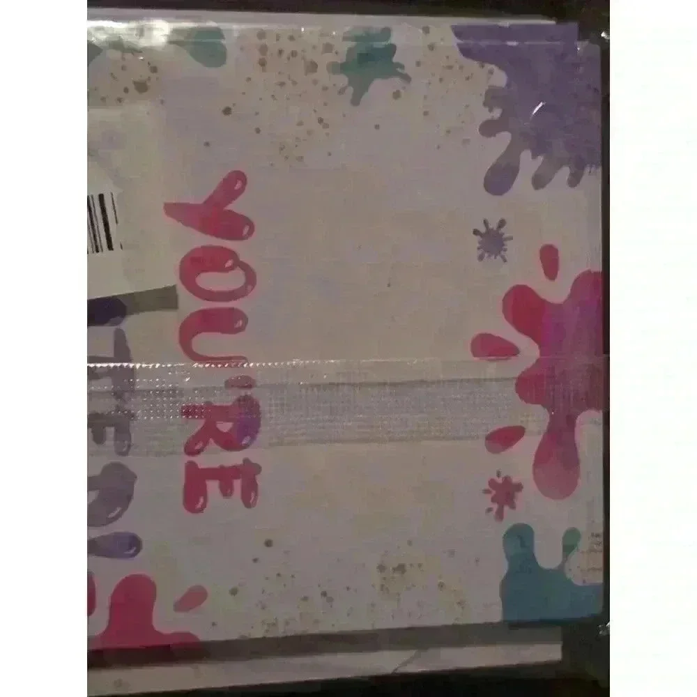 Unbranded Party Invitation Cards White‎ Purple